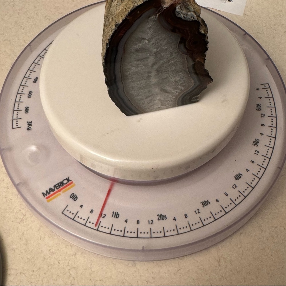 Polished Agate Crystal Geode Bookend Display Piece - Picture 11 of 11